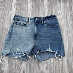 Old Navy Women's High Rise Blue Women's Jean Shorts Size 8!